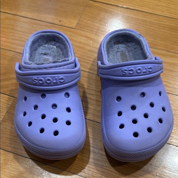 Crocs girls lined clog size C10. - Picture 1 of 7